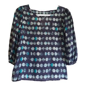 HD in Paris Women 3/4 Sleeve Silk Blouse